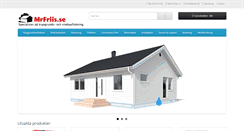 Desktop Screenshot of mrfriis.se